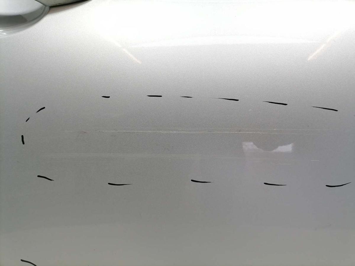 Citroen C4 N original T&uuml;r hinten rechts EZR Aluminiumgrau Rohbau Bj.2011